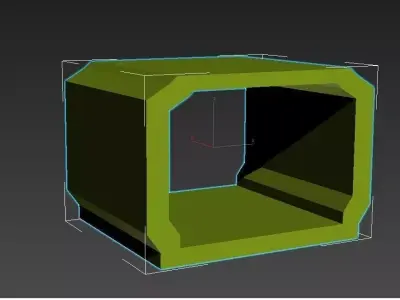 connector cube Free 3D model