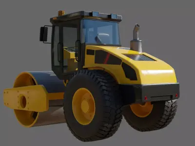 Bull dozer  3D model