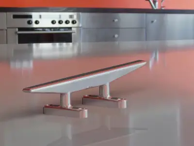 Ship cleat Free 3D model