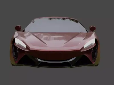 mclaren artura 3D model purchase