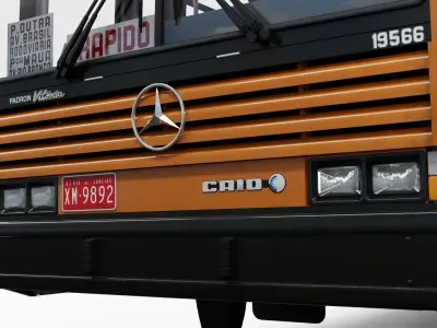1989 Caio Padron Vitoria America MB OF-1315 3D model