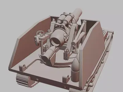 Skoda 305 Military Truck WWII Utility Truck 3D Printable 3D print model