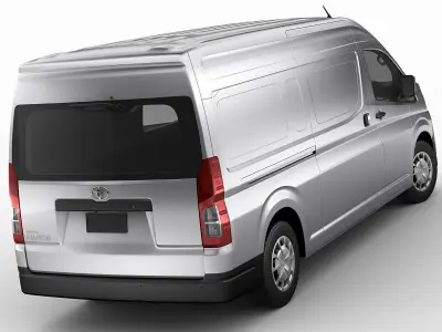Toyota Hiace Van SLWB 2020 3D model