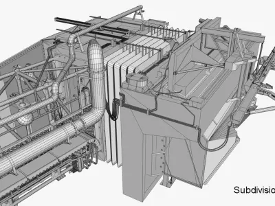 Apollo Swing Arms 3D model