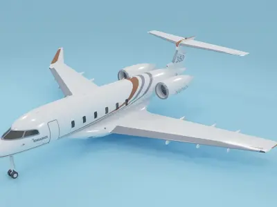 Plane 04 3D model