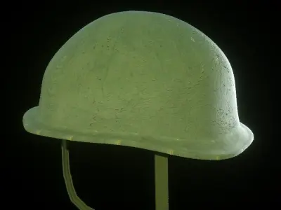 WW2 US helmet - Not game ready 3D model