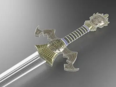 Dracula Sword 3D model