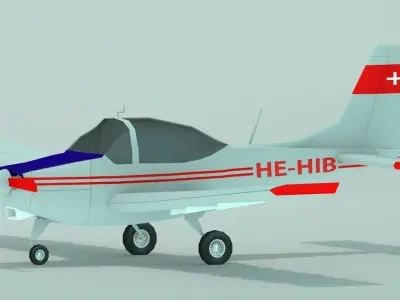 AS202 BRAVO  Low-poly 3D model