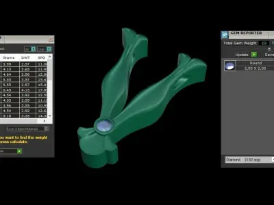 Alphabet Latin V 3D print model