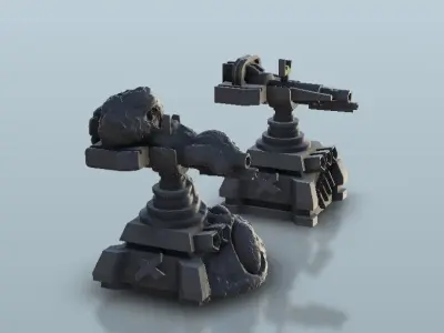 Ion canon turret - Warhammer 40 000 40k Star Wars Legion 3D 3D print model