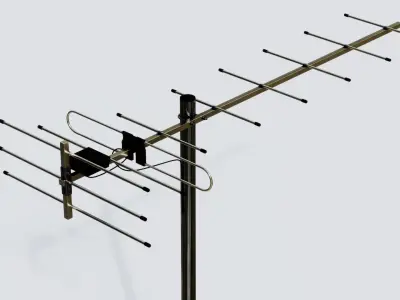 Antenna 16 Low-poly 3D model