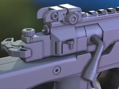 AWP Sniper 3D model
