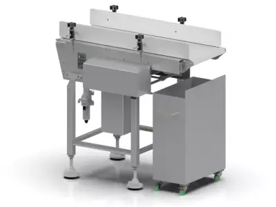 3D  Design of Belt-Retractable Conveyor Sorter 3D model