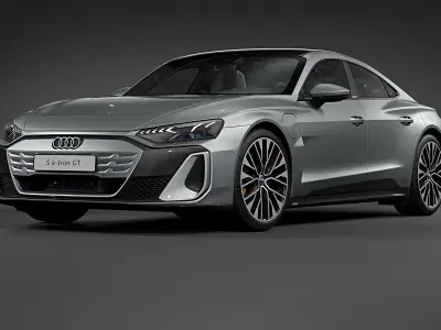 2025 Audi S e-tron GT 3D model