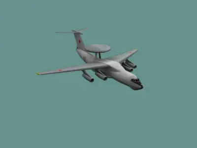 A50 Mainstay Low-poly 3D model