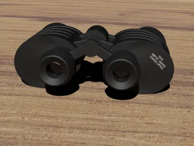 binoculars 3D model
