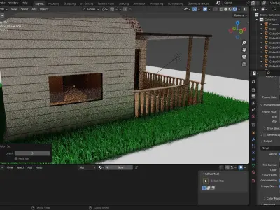 house Free low-poly 3D model