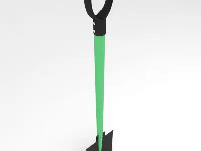 Garden spade 3d model   3D model