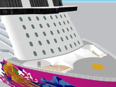 genting dream 3D model
