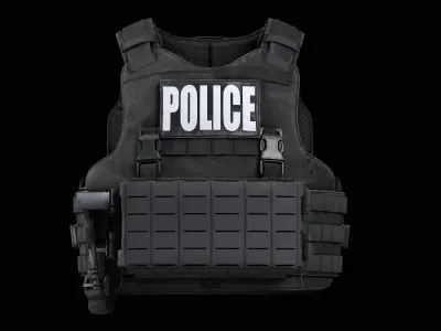 TYR Tactical EPIC CAN V3 Low-poly 3D model