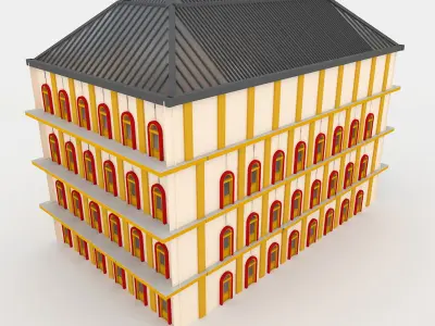 Bradbury Building 3D model