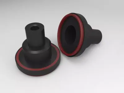 Rubber Joint Bush Free 3D model