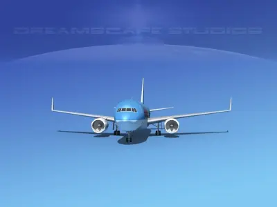 Boeing 767-300 Thomson Fly 3D model