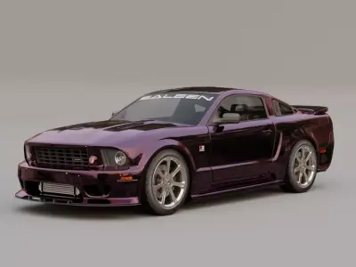 Saleen S281 Extreme Coupe 3D model