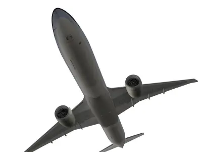 Boeing 777-300ER Cathay Pacific 3D model