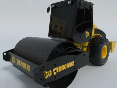 JCB  VM115 compactor 3D model