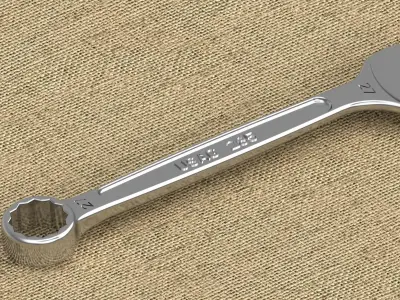 Combined Wrench  3D model