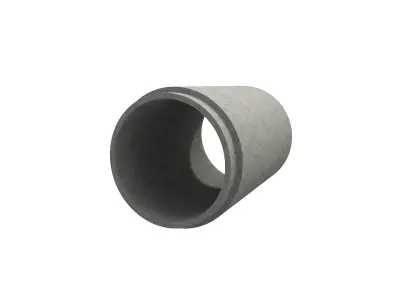 Concrete Pipe 3D model buy
