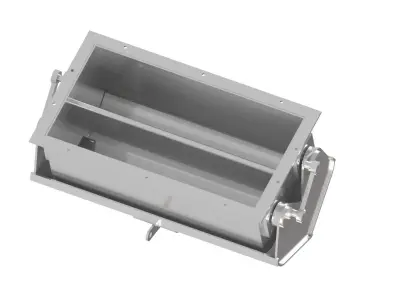 INDUSTRIAL HYDRAULIC VALVE Low-poly 3D model