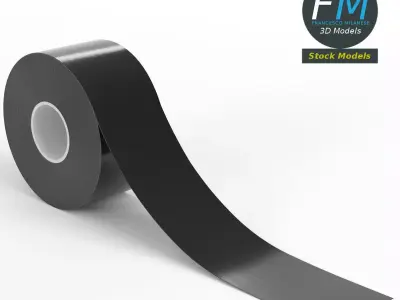Duct tape mockup 2 3D model