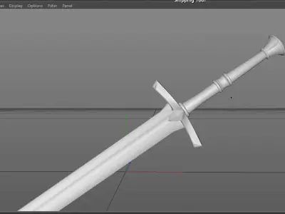 Sword Winter is Coming 3D model
