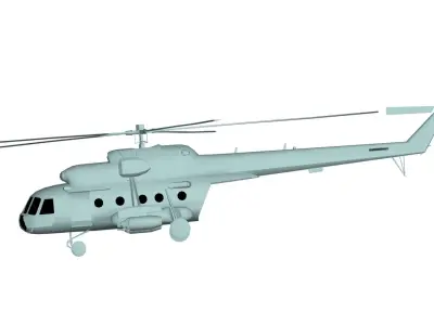 Mil Mi-17 3D model buy