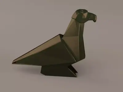 Bronze Bird Free 3D model