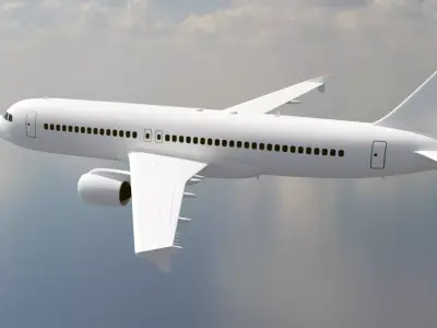 Airbus A320 3D model buy