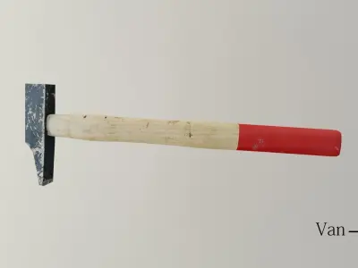 Hammer 3D model 2