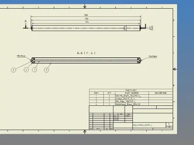 Conveyor Rollers 3D model