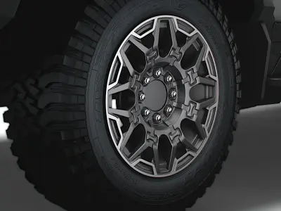 GMC Hummer EV Pickup Edition 1 2022 wheel 3D model