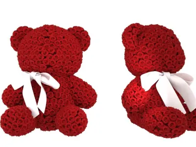bear teddy 3D model