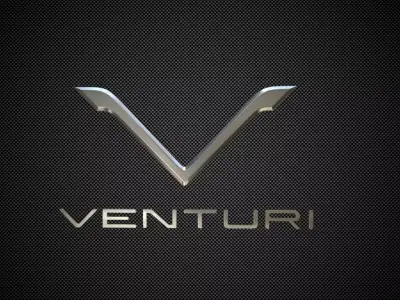 Venturi Logo 3D model by 3dlogoman