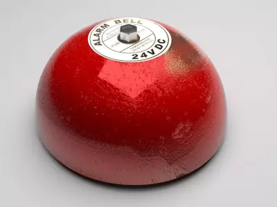 Fire Alarm Bell 3D model