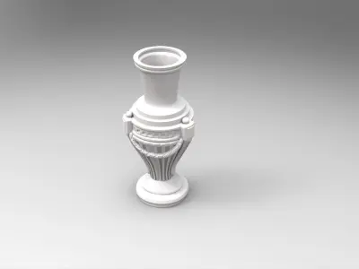 Decorated jar 3D print model