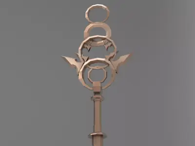 Monster slayer sword claymore stylised 2 3D model