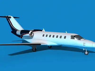 Cessna C528 Citation CJ3 V06 3D model