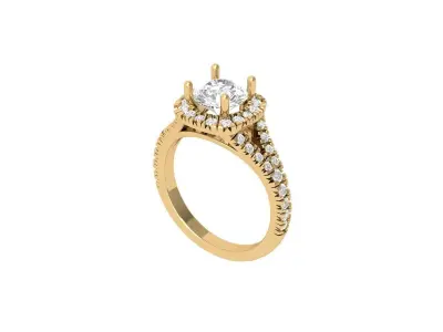 Wedding Ring  3D print model 417