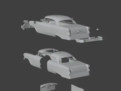 Oldsmobile 88 1954 - 1956 3D print model