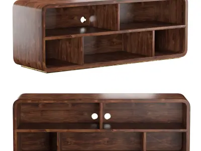 TV stand rocky 3D model